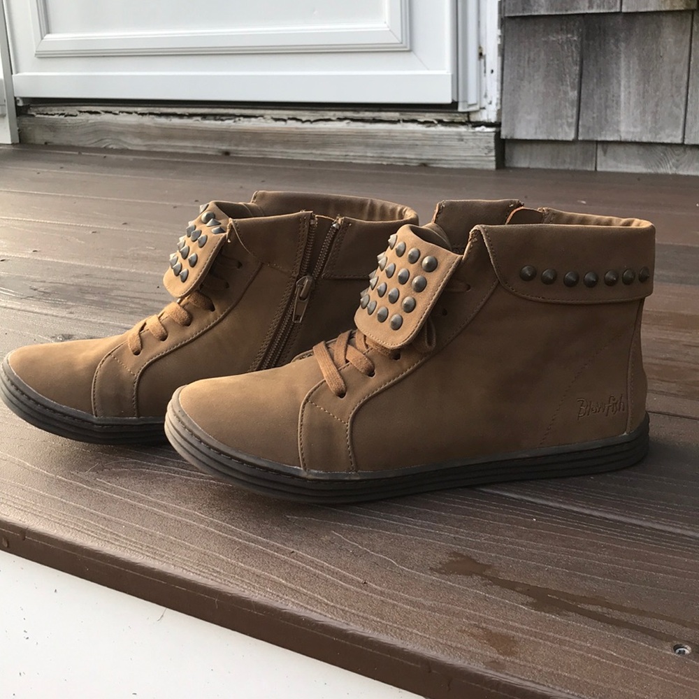 Blowfish studded booties